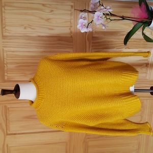 Lou & Grey for Loft Gold Sweater - Size L